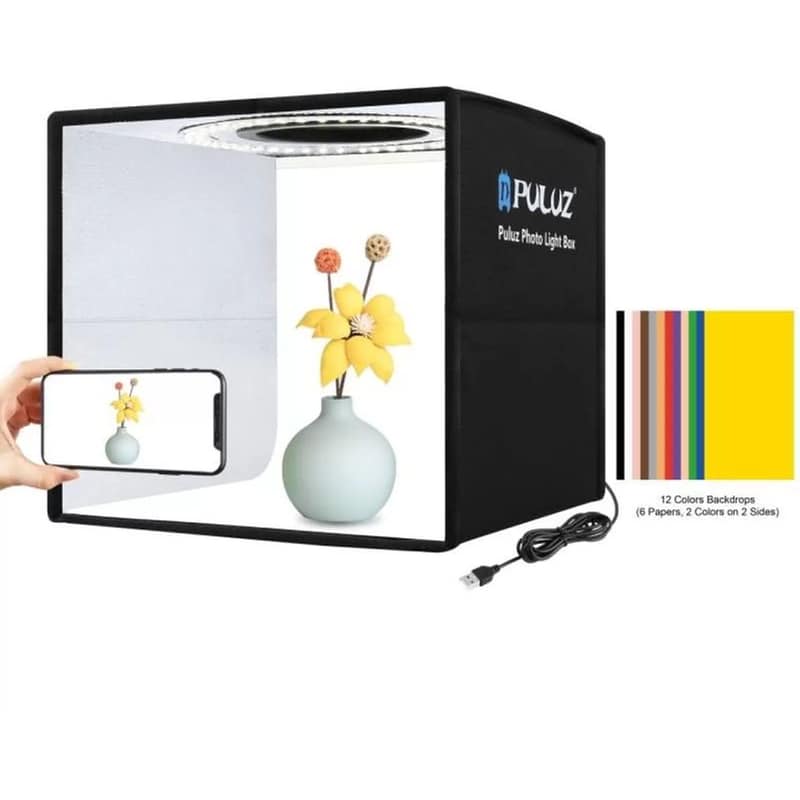 Photo Studio Puluz Pu5025b LED 25cm - Πολύχρωμο
