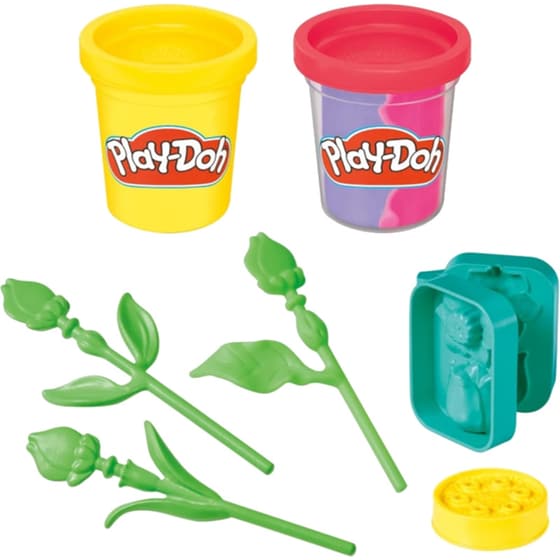 Hasbro Play-Doh Lil Flowers 2 Σχέδια 2 Τμχ - Τυχαία Επιλογή Σχεδίου (G2476 / G2479) image 3