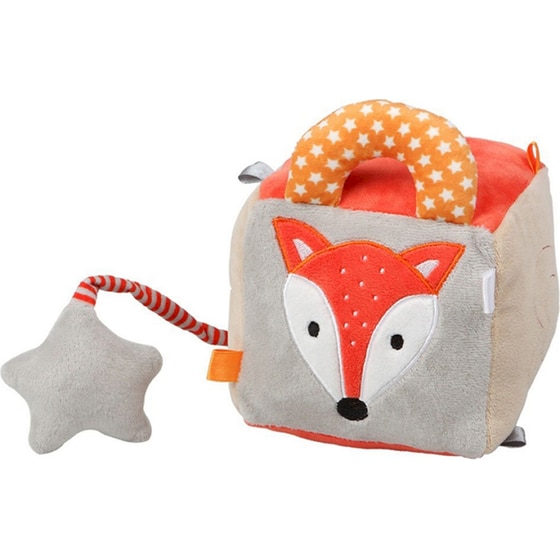 Kiokids Παιχνίδι Δραστηριοτήτων Κύβος με Κουδουνίστρα Αλεπού (2335) image 0