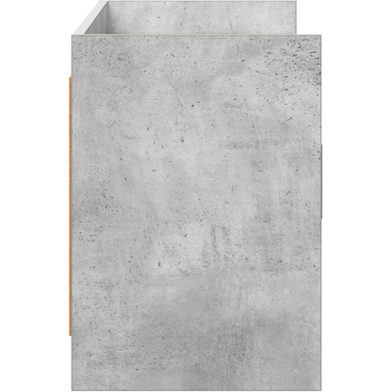 Έπιπλο Τηλεόρασης VidaXL 130 x 33 x 47 cm - Γκρι Σκυροδέματος image 5