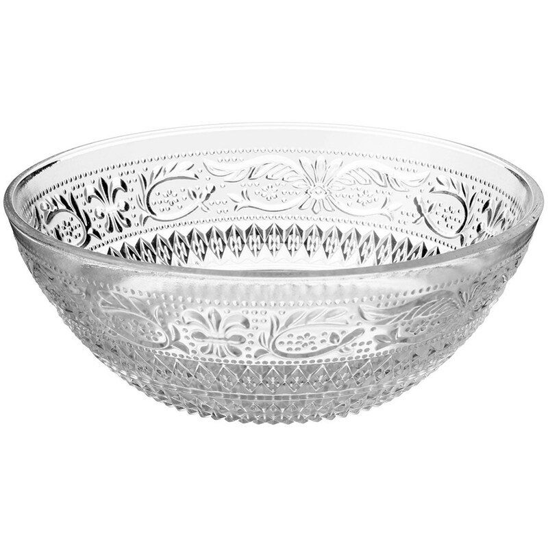 SPITISHOP Μπολ Spitishop Γυάλινο 13 cm - Διάφανο