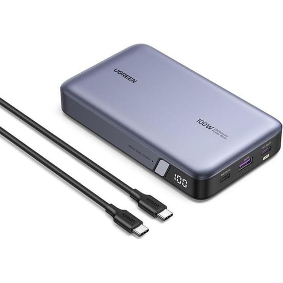 Powerbank Ugreen 20000mAh 100W - Γκρι image 0