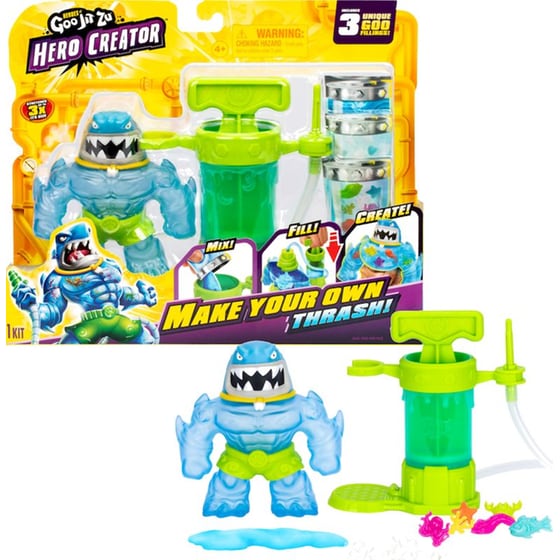 Φιγούρα Goo Jit Zu: Hero Creator Make Your Own 2 Σχέδια - Τυχαία Επιλόγή Σχεδίου image 2