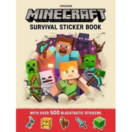 Minecraft Survival Sticker Book