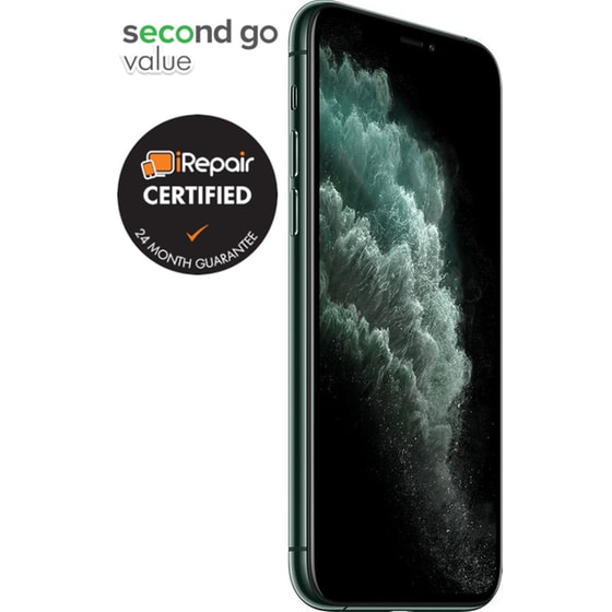 Μεταχειρισμένο Apple iPhone 11 Pro Max 64GB Midnight Green second go value Certified by iRepair image 4