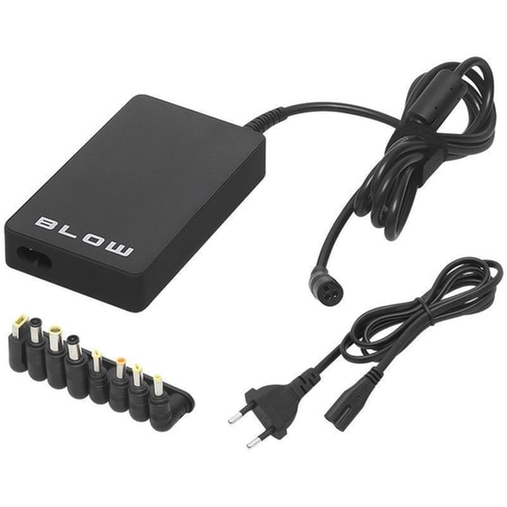 Φορτιστής BLOW DM-4178 Universal για laptop με σετ βυσμάτων - 90 W image 0