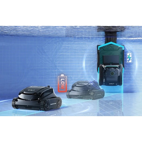 WYBOT S2 SOLAR VISION για Πισίνα Μαύρο Σκούπα Ρομπότ image 9