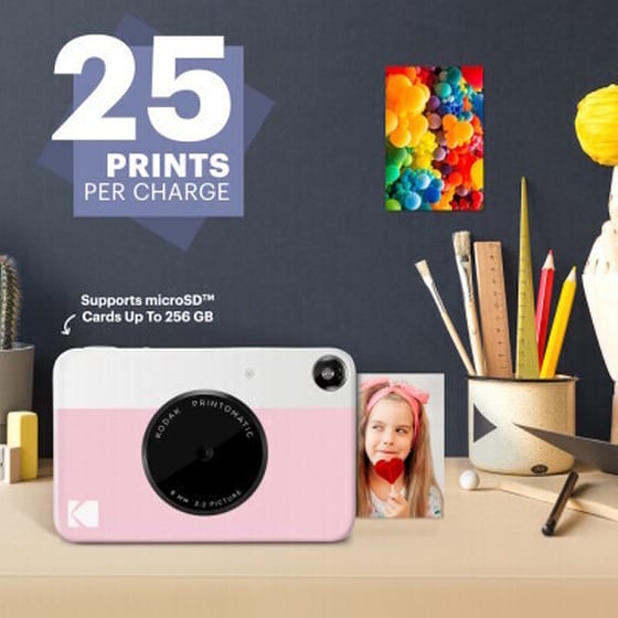Instant Camera Kodak Printomatic - Ροζ image 1