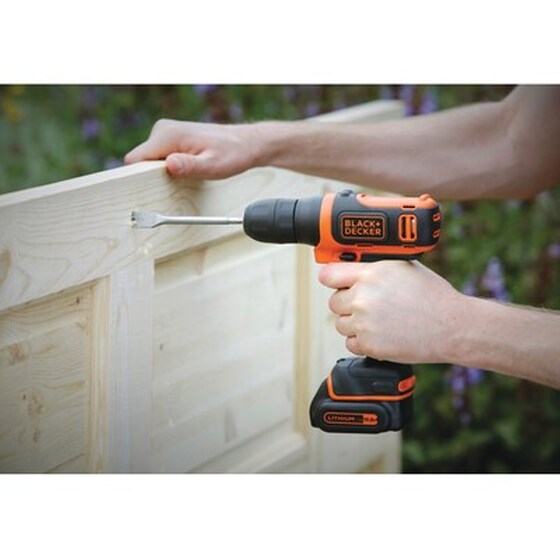 Black And Decker 10.8v Δραπανοκατσάβιδο Bdcd12-qw image 4