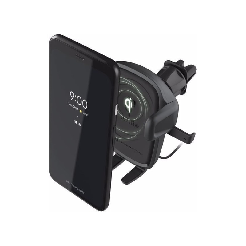 Βάση Στήριξης Αυτοκινήτου Αεραγωγού Iottie Easy One Touch Wireless Charge 2 - Μαύρο