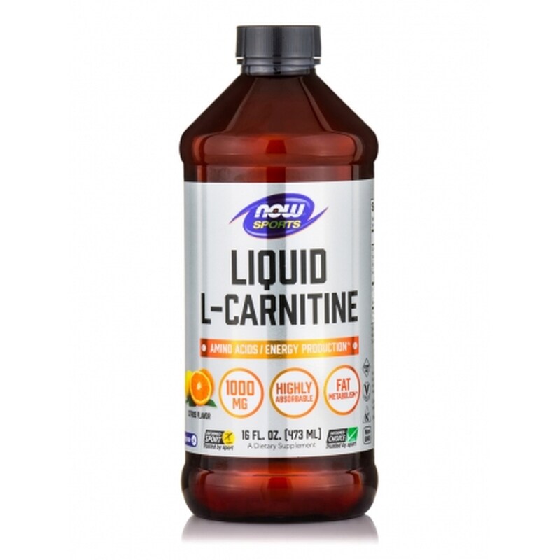 NOW Αμινοξύ Now Sports L-carnitine Liquid 1000mg - 473ml