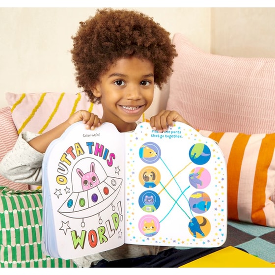 Βιβλίο Ζωγραφικής & Χειροτεχνίας Ooly Pets In Space image 7