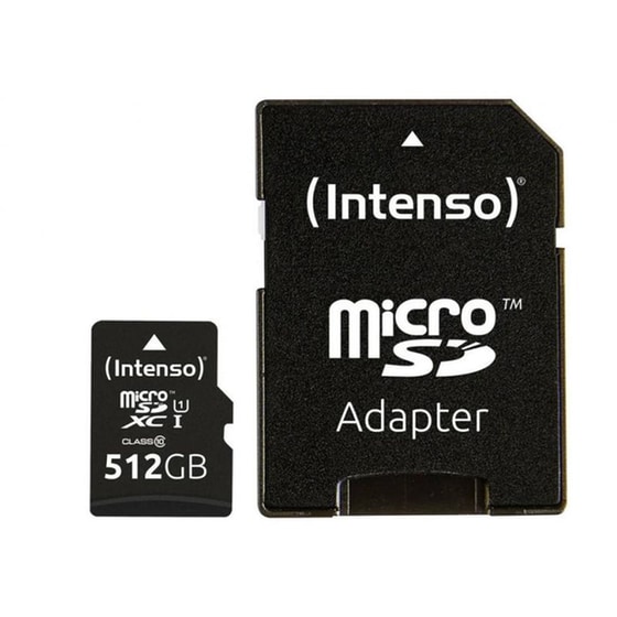 Κάρτα Μνήμης Intenso MicroSD Premium UHS-I 512GB image 0