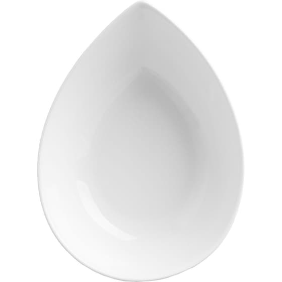 Σαλατιέρα Spitishop Πορσελάνινη 21x16 cm - Λευκό image 1