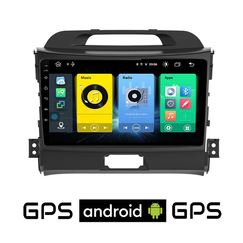 OEM Οθόνη αυτοκίνητου με GPS, Wi-Fi για KIA SPORTAGE (2010 - 2015)