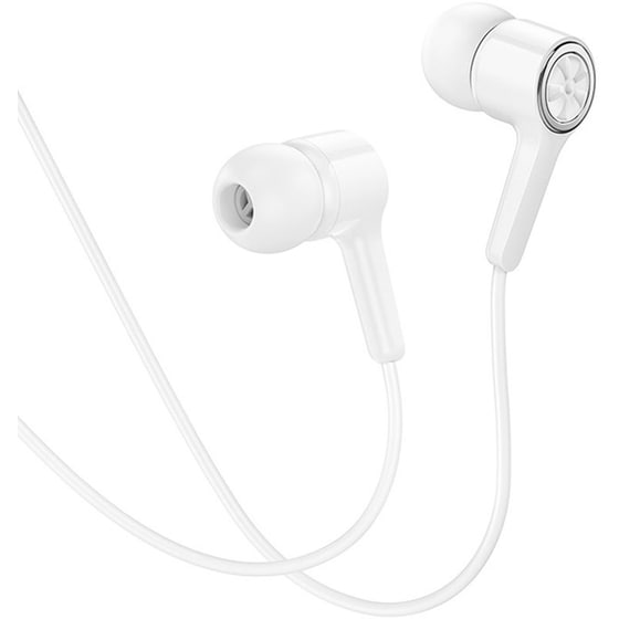 Ακουστικά Handsfree Hoco M104 In Ear 3.5mm Jack - Λευκό image 1