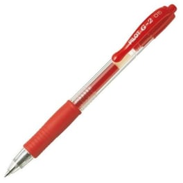 Στυλό Gel Pilot G-2 Extra Fine 0.5 mm Κόκκινο