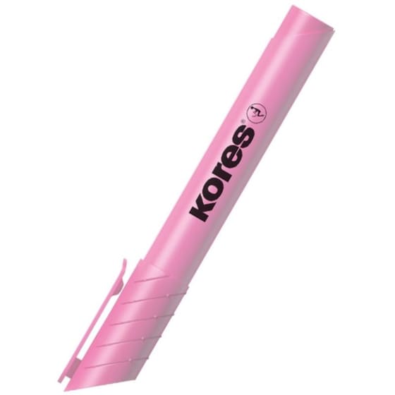 Μαρκαδόρος Υπογράμμισης Kores Pastel 3-5mm Ροζ image 2