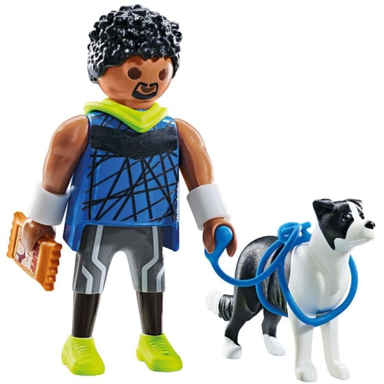 Playmobil Αθλητής Με Μπόρντερ Κόλεϊ (71740) image 2