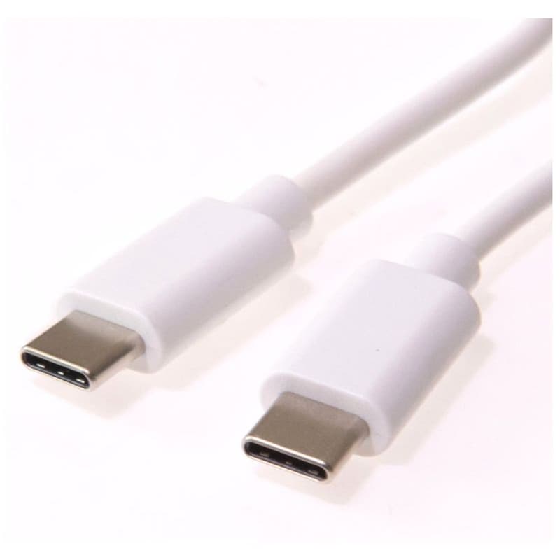 Καλώδιο δεδομένων Osio OTU-6012W USB-C σε USB-C 1.2m - White