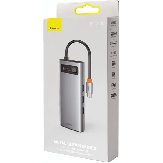 Docking Station Baseus CAHUB-CU0G 9-Port USB 3.0 συμβατό με USB-C image 5