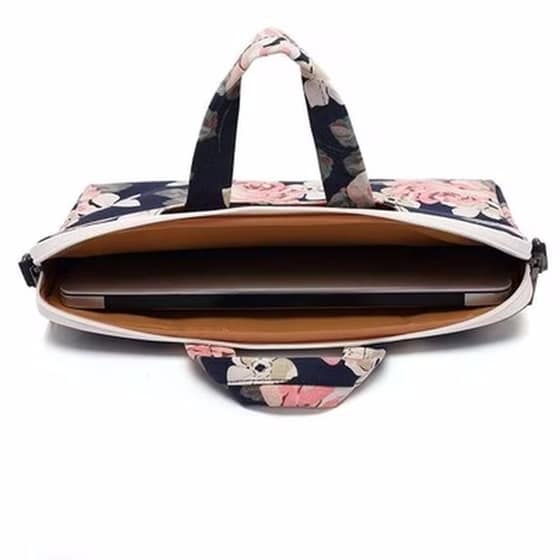 Θήκη Laptop Canvaslife Briefcase MacBook Pro 15" Blue Camellia - Μπλε image 5