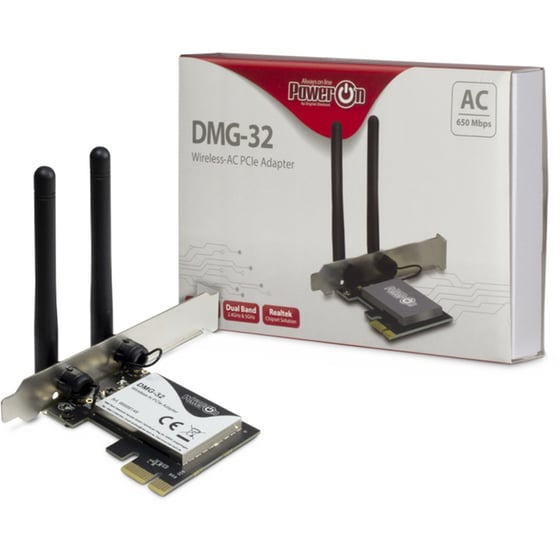 Intertech DMG-32 Κάρτα Δικτύου PCIe Ασύρματη Σύνδεση 650Mbps image 1