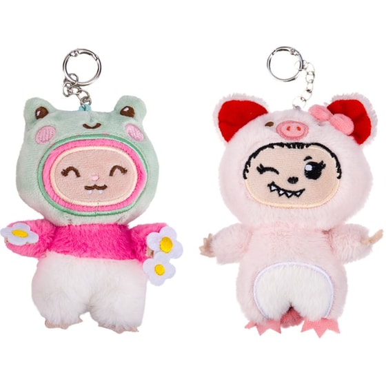 Μπρελόκ Dreamdrop Plush Frog & Panda image 0