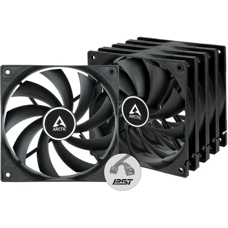 ARCTIC Case Fan ARCTIC F12 PWM PST - Μαύρο