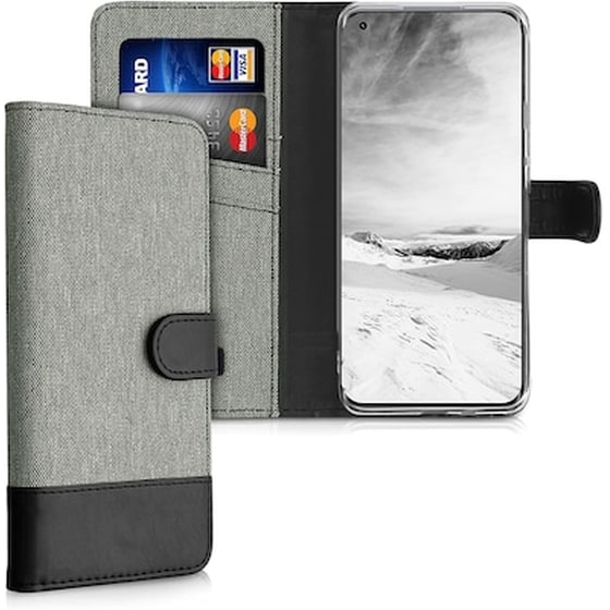 Θήκη Xiaomi Mi 11 - Kwmobile Wallet - Grey image 0