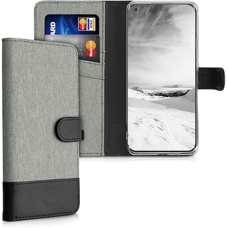 KWMOBILE Θήκη Xiaomi Mi 11 - Kwmobile Wallet - Grey