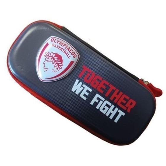 Κασετίνα&nbsp;Οβάλ Χάρτινη Πόλη 3D&nbsp;Ολυμπιακός&nbsp;Μπάσκετ&nbsp;5 image 2