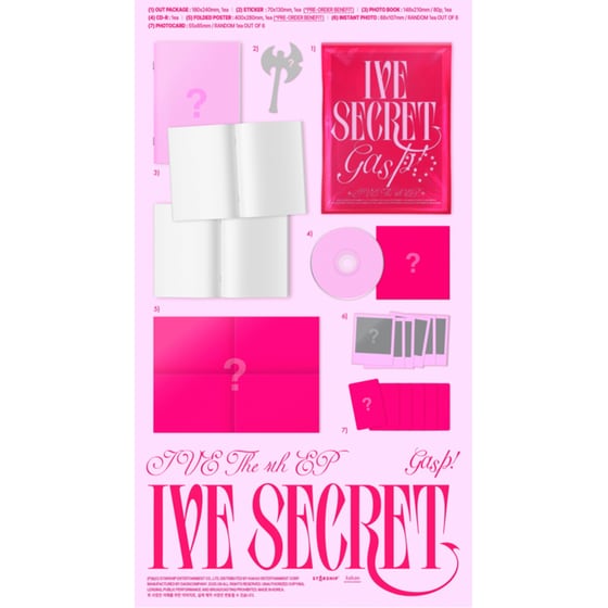IVE Secret (3 ver. / Random) image 2