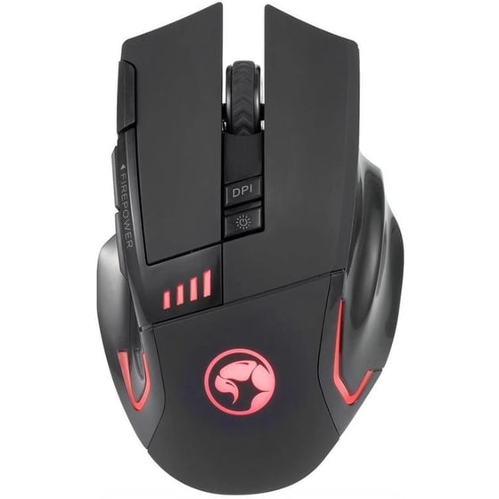 Gaming Ασύρματο Ποντίκι Marvo M720w 4800 DPI - Γκρι image 0