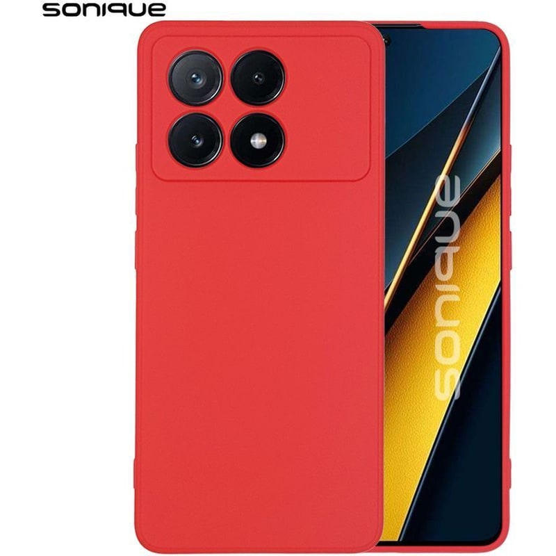 Θήκη Σιλικόνης My Colors Sonique Xiaomi Poco X6 Pro 5g Κόκκινο