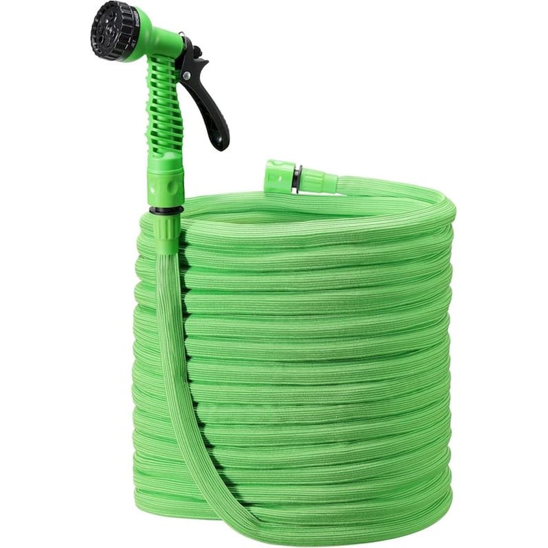 NAVARIS Λάστιχο Ποτίσματος Navaris Flexible Garden Hose Επεκτεινόμενο 11.25 έως 22.5m - Πράσινο