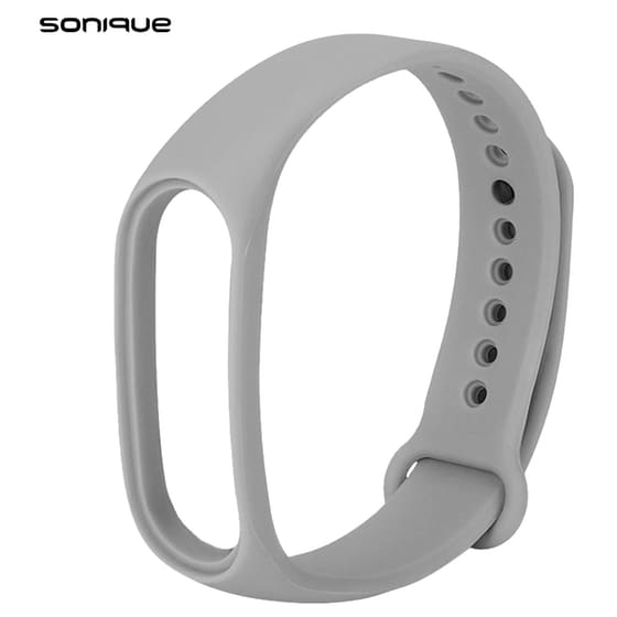 Λουράκι Sonique Color για Xiaomi Mi Smart Band 5/Mi Smart Band 6 - Γκρί image 0