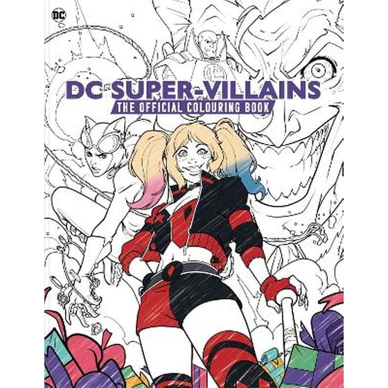 DC: Super-Villains: The Official Colouring Book image 0