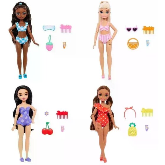 Κούκλα Barbie Dream Besties Μαγιό Με Αξεσουάρ - 4 Σχέδια Τυχαία Επιλογή image 8