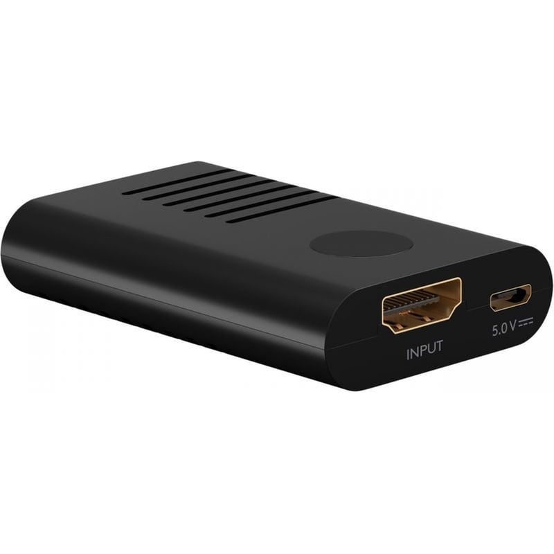 GOOBAY Goobay HDMI Repeater 58492 4K/60hz έως 20m 4K/30hz έως 25m - Μαύρο