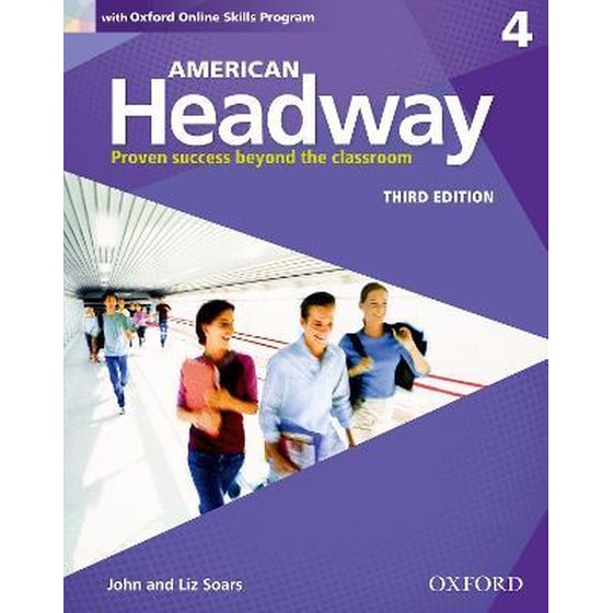 American Headway: Four: Student Book with Online Skills image 0