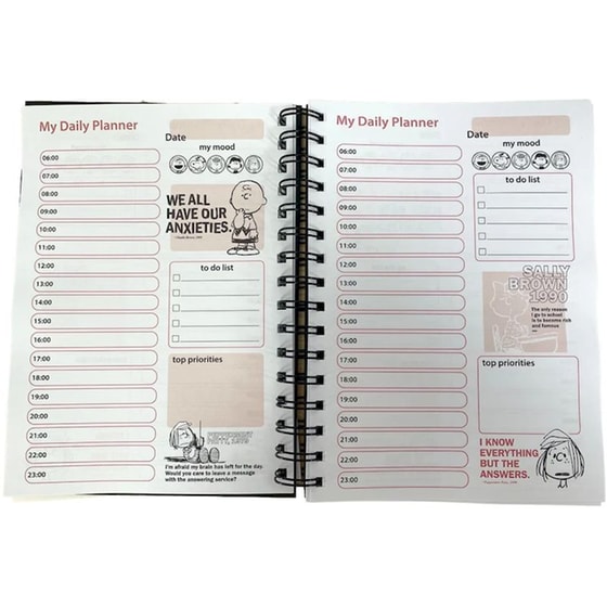 Ημερολόγιο-Planner Back Me Up Peanuts image 5