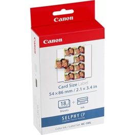 Canon Φωτογραφικό Χαρτί Matte 5.4x8.6 150 gr/m² για Thermal Εκτυπωτές 18 φύλλα
