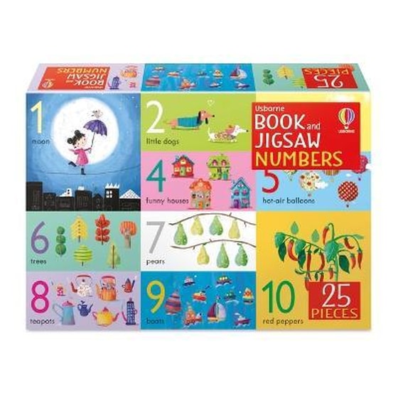 Book and Jigsaw Numbers image 0