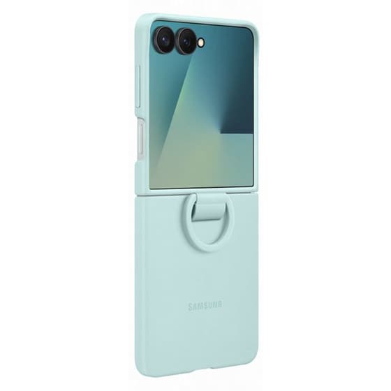 Θήκη Samsung Galaxy Z Flip7 - Samsung Ring Silicone Case - Mint image 4