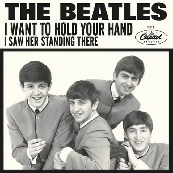 I Want To Hold Your Hand / I Saw Her Standing There (LP 7" RSD Black Friday) image 0