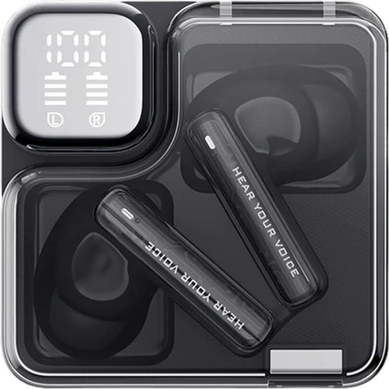 Ακουστικά Bluetooth QCY Melobuds Neo - Μαύρα image 0