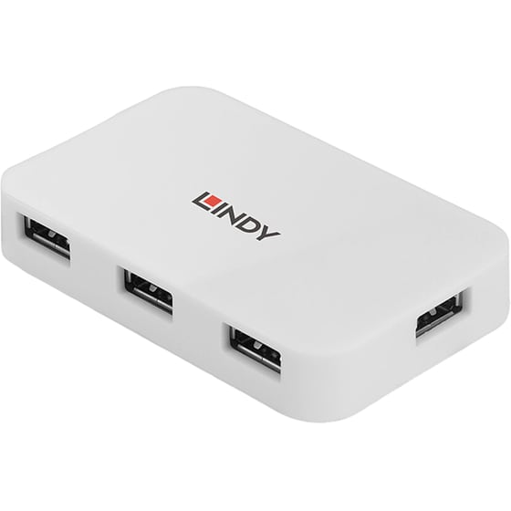 Lindy 43143 USB Hub 4-Port USB 3.0 συμβατό με USB-A image 1