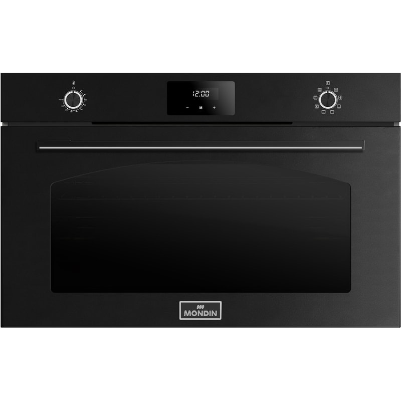 MONDIN MONDIN FM90RF11ROO 126 Lt Μαύρο Εντοιχιζόμενος Φούρνος Άνω Πάγκου