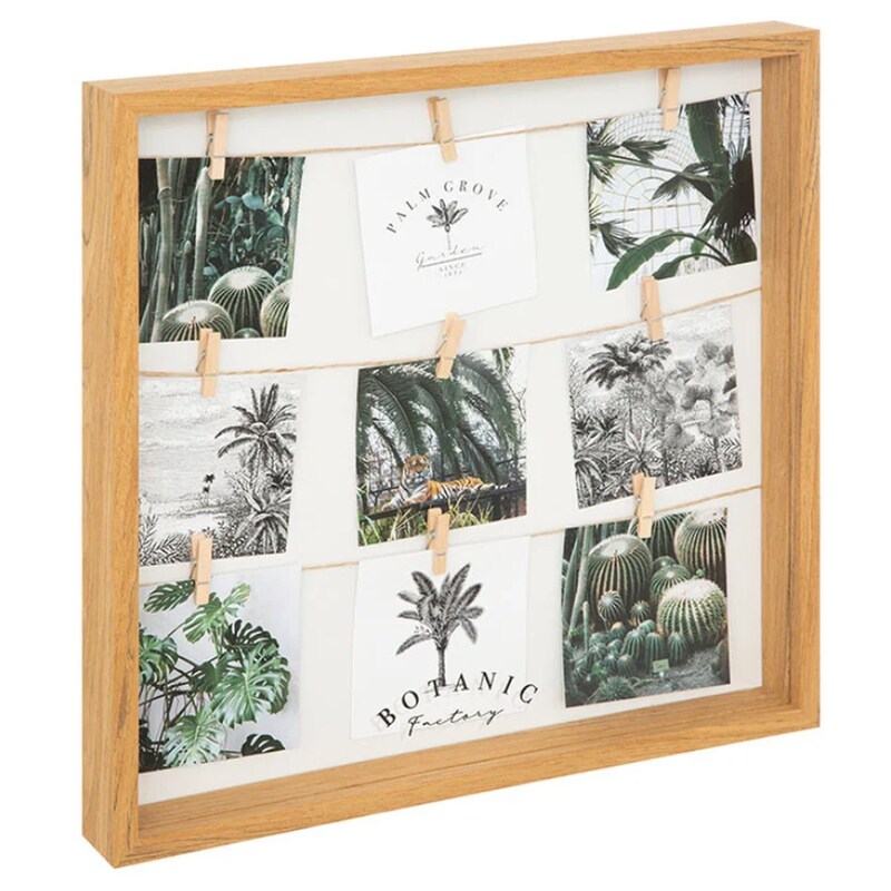 Κορνίζα Τοίχου Spitishop A-s Bota 193153 MDF 40x4.4x40 cm - Φυσικό